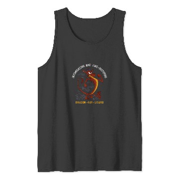 Discover Disney Mulan Mushu Dragon Not Lizard Portrait Tank Tops