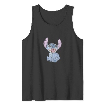 Discover Disney Lilo Stitch Happy Stitch  Portrait Tank Tops