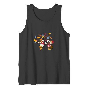 Discover Disney Minnie Mouse and Daisy Duck Thanksgiving Fun Tank Tops
