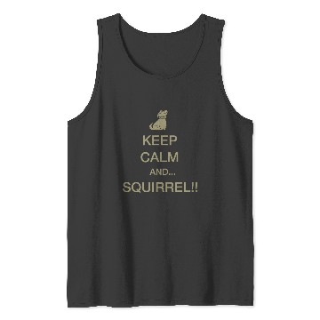 Discover Disney Pixar Up Keep Calm And… Squirrel!! Dug Tank Tops