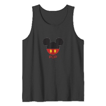Discover Disney Mickey Mouse Icon Shorts Pop Birthday Fat Tank Tops
