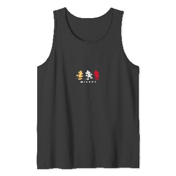 Discover Amazon Essentials Disney Mickey Silhouette Trio Tank Tops