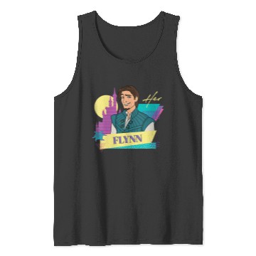 Discover Disneyss Tangled Retro 90s Couples Matching Her Flynn Rider Tank Tops