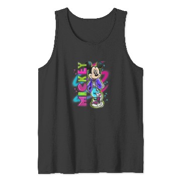 Discover Disney Mickey Mouse Airbrush Tank Tops