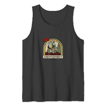 Discover Disney Pinocchio Jiminy Cricket Established 1940 Tank Tops