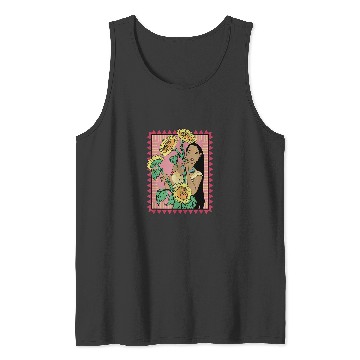 Discover Disney Pocahontas Sunflowers Movie Still Tank Tops