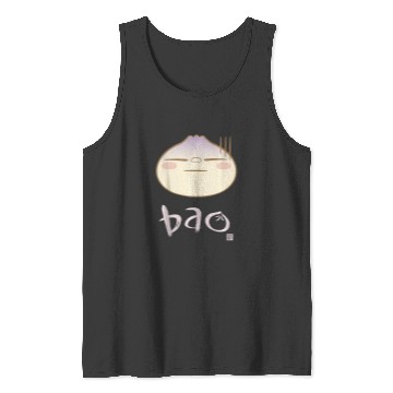 Discover disney Pixars bao dumpling face Tank Tops