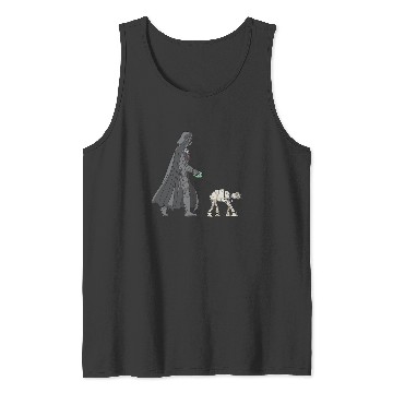 Discover Darth Vader AT-AT Walker Disney+ Tank Tops