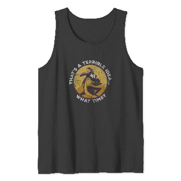Discover Disney Mulan Mushu That's A Terrible Idea,.. What Time Tank Tops
