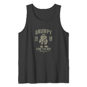 Discover Disney Snow White Grumpy Born This Way 1938 Tank Tops