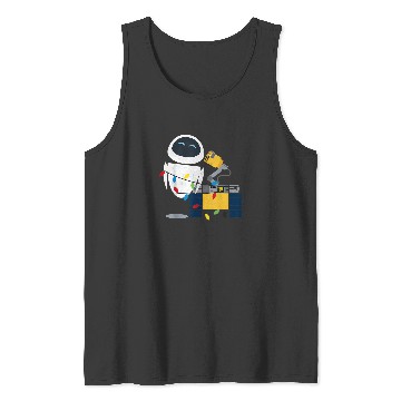 Discover Disney Pixar Wall-E Eve Christmas Light Wrap Graphic Tank Tops