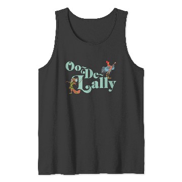 Discover Disneyss Robin Hood Oo de lally Iconic Quote Chest Text Logo Tank Tops