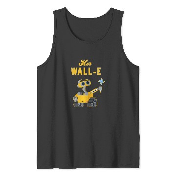Discover Disney Pixar Wall-E Her Wall-E Couples Tank Tops
