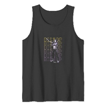 Discover Marvel Hawkeye Disney Plus Bishop Text Stack Pos Tank Tops