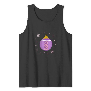 Discover Disney Princess Rapunzel Tangled Holiday Christmas Ornament Tank Tops