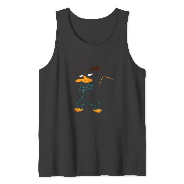 Discover Disneyss Phineas And Ferb Agent P Undercover Outline shots Tank Tops
