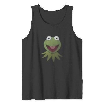 Discover Disney Muppets K the frog Face Tank Tops