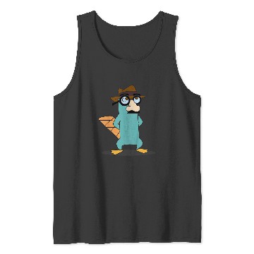 Discover Disneyss Phineas And Ferb Agent P Glasses Moustache Costume Tank Tops