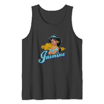 Discover Disneyss Princess Jasmine Aladdin Character Tank Tops