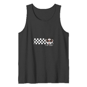 Discover Disney Mickey And Friends Mickey Mouse Checkerboard Stripe Tank Tops