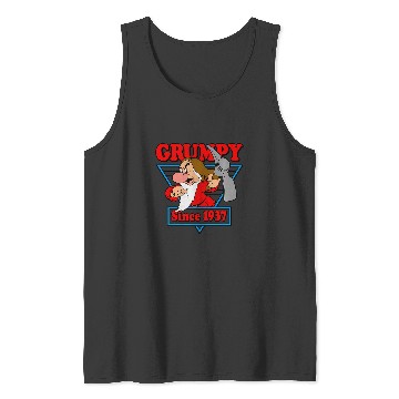 Discover Disney Snow White Grumpy Since 1937 Triangle Tank Tops