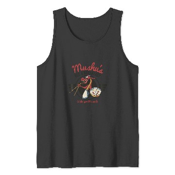 Discover Disney Mulan Mushu'S Bed Breakfast Poster Tank Tops