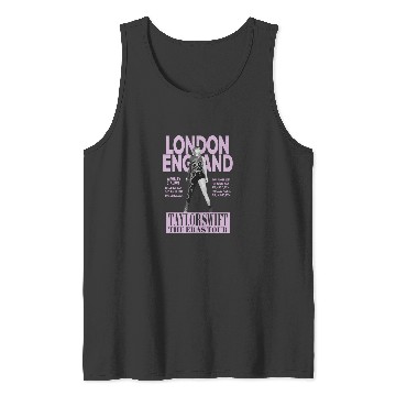 Discover swift eras tour london light purple Tank Tops