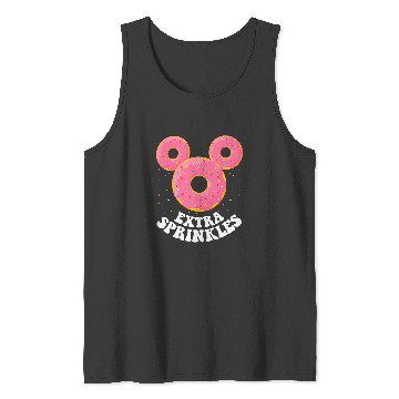 Discover Disney Mickey Mouse Donut Ears Extra Sprinkles Tank Tops