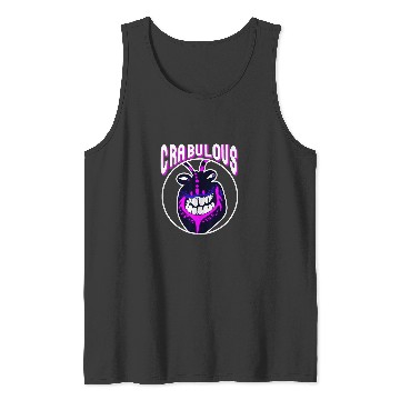 Discover Disney Moana Tamatoa Crabulous Neon Face Circle Tank Tops