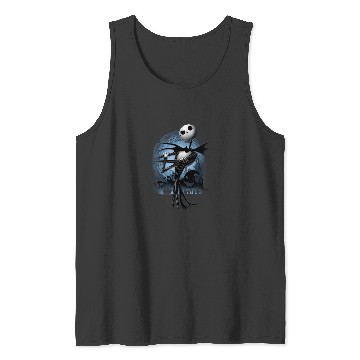 Discover Disney Nightmare Before Christmas Jack Pose Tank Tops