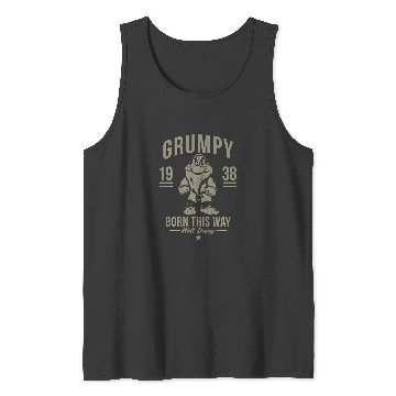 Discover Disney Snow White Grumpy Born This Way 1938 Tank Tops