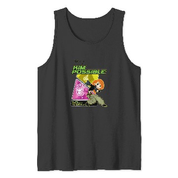 Discover disney kim possible so not drama sweat Tank Tops