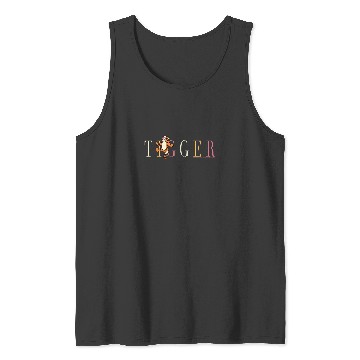 Discover Disney Winnie The Pooh Tigger Simple Text Tank Top Tank Tops