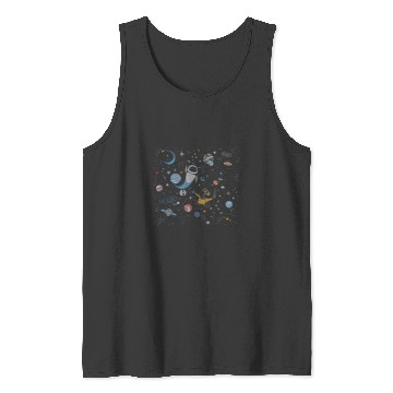 Discover Disney Pixar Wall-E Eve In Space Tank Tops