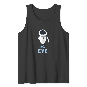 Discover Disney Pixar Wall-E His Eve Couples Tank Tops