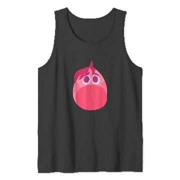 Discover Disneyss Pixars Inside Out 2 Embarrassment Big Head Logo Tank Tops