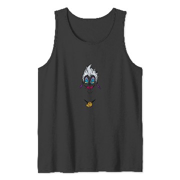 Discover Disney Villains Ursula Big Face Tank Tops
