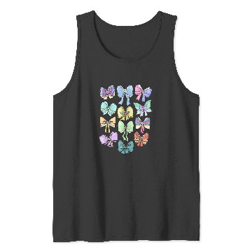 Discover Disney Princess Cute Ribbons And Bows Pastel Colors Logo Tank Tops