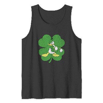Discover Disney Donald Duck Retro Shamrock St. Patrick's Day Long Sleeve Tank Tops