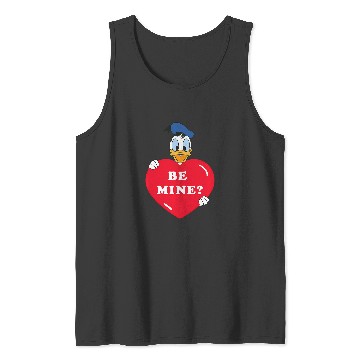 Discover Disney Be Mine Donald Duck Valentines Day Tank Tops
