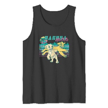 Discover Disney Lion King Retro Simba & Nala 90s Hakuna Matata Tank Tops