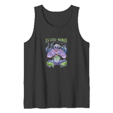Discover Disney The Little Mermaid Evil Ursula Crystal Ball Tank Tops