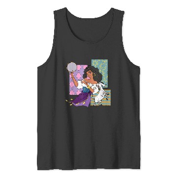 Discover Disneyss The Hunchback Of ND Esmeralda Dancing Logo Tank Tops