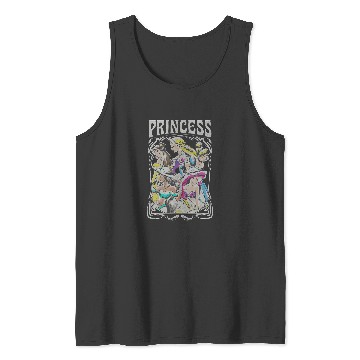 Discover Disney Princess Group Retro Portrait Tank Tops
