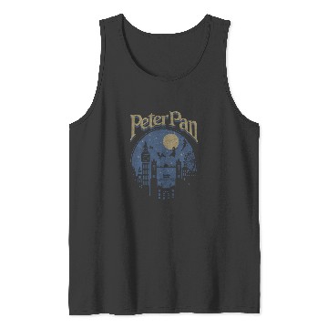 Discover Disney Peter Pan Group Shot London Night Silhouette Tank Tops