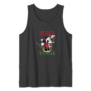 Discover Disney Minnie Mouse Tinsel Christmas Tank Tops
