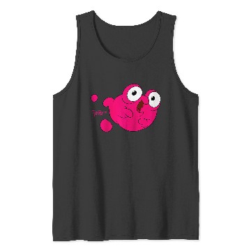 Discover Disney Treasure Planet Morph Pink Blob Raglan Baseball Tee Tank Tops