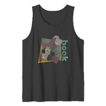 Discover Disney Peter Pan Retro Captain Hook Smirking Premium Tank Tops