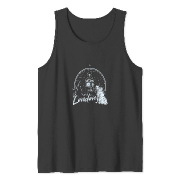 Discover Disney 101 Dalmatians Pongo Perdita In London Tank Tops