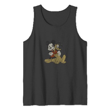 Discover Disney Mickey Mouse And Pluto Best Buds Tank Tops